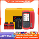 XTOOL X100 Pro2 OBD2 Car Diagnostic Tool Key Programming with EEPROM Adapter Code Reader Car Diagnostic Tools Lifetime Free Update