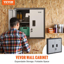 VEVOR Foldable Wall Cabinet Metal Garage Locker Tool Chest