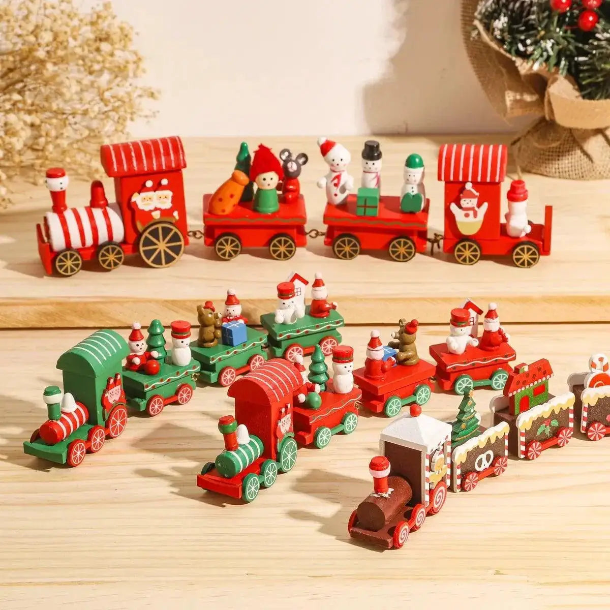 Festive Christmas Train Ornament Perfect Holiday Decor Gift