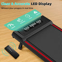 Smart App Controlled Foldable Desk Treadmill For Home Office