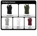 1/3 Piece Men's Wide-shouldered Cotton Vest Slim Top