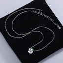 Elegant Moissanite Pendant Necklace Style