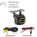Clear 1080P Fisheye Rear Cam for Parking
