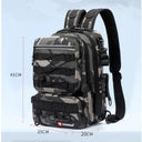 Versatile Camouflage Fishing Backpack Large Capacity Tackle Bag