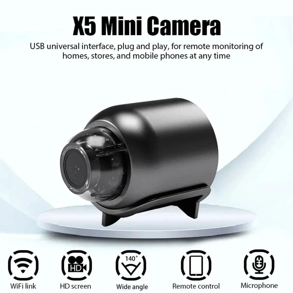 1080P HD Mini WiFi Camera With Sound Detection Monitor