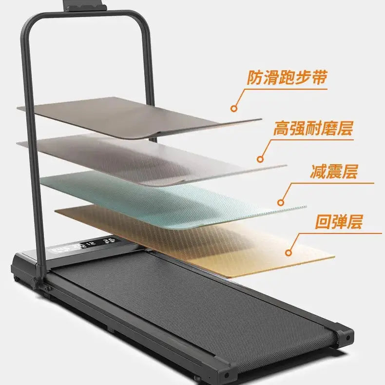 Fashion Electric Walking Pad Foldable Treadmill Fitness Training Running Machine Home Use Treadmills Mini Walking Machine