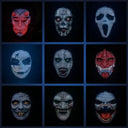 Colorful LED Carnival Mask for Parties