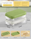 Silicone Press Food Grade Mini Single Ice Cube Mold Tray
