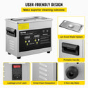 SucceBuy Upgraded Ultrasonic Cleaner Lave-Dishes Portable Washing