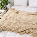 Cozy Travel Throw Blanket for On The Go