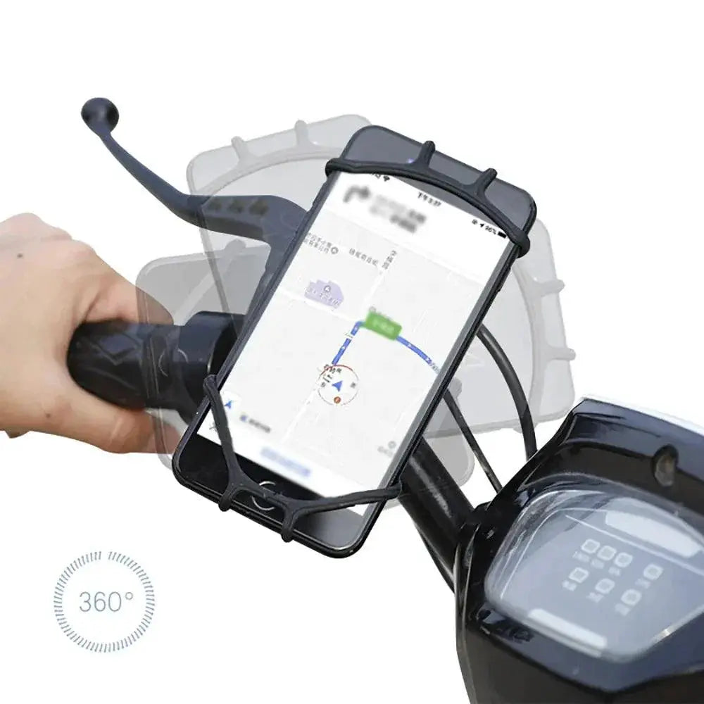 Cycling Phone Mount Silicone Grip Samsung iPhone Xiaomi