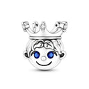 Sterling Silver Charm Beads Bracelet