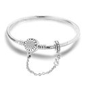 Sterling Silver Bracelet Cm Leaf