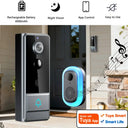 Wireless 960P HD Smart Doorbell With 3600mAh Battery Never Miss A Visitor