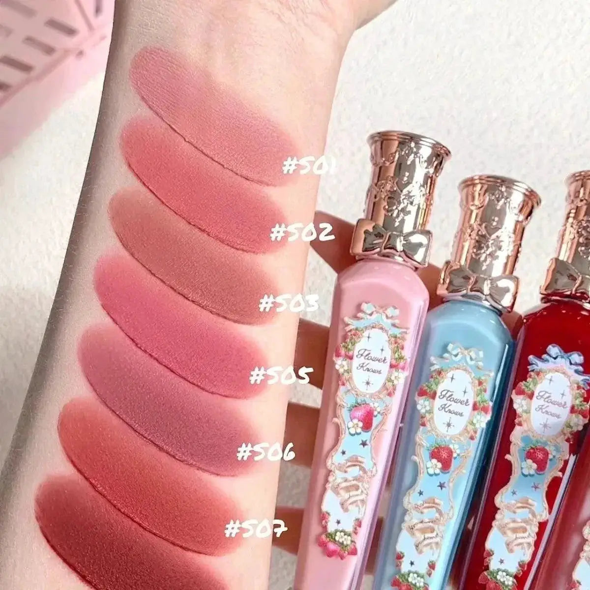 Strawberry Rococo Cloud Matte Lip Glaze All Day Glam