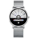 Business Mens Watch - Auto Date Steel Quartz Gift