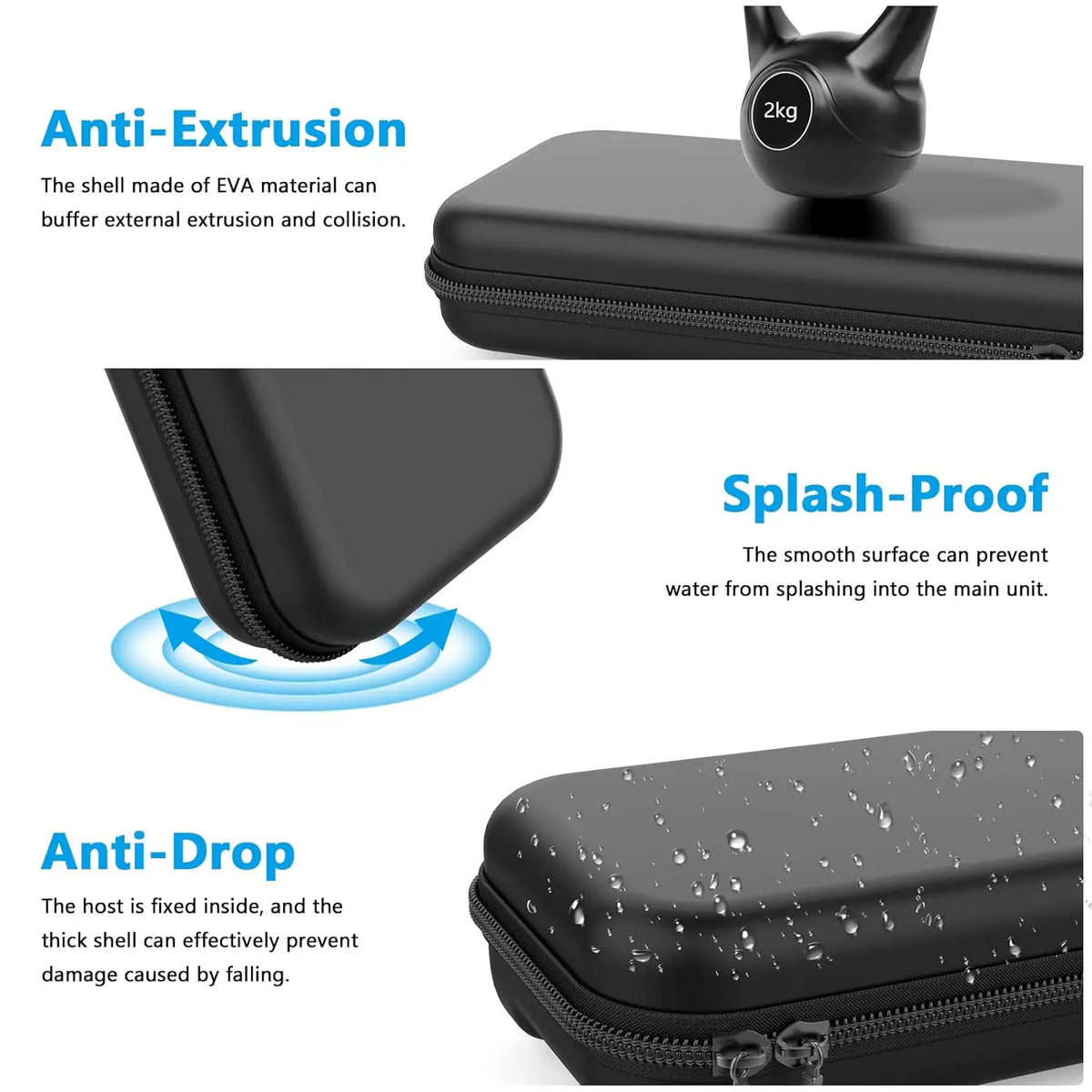 Switch Compatible Console Travel Case