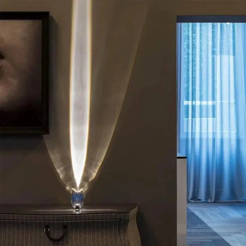 Led Crystal Table Lamp Eye Of The Sky Italian Designer Gift