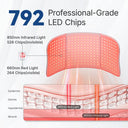 Full Body Red Light Therapy Mat 660nm 850nm LED 264 Chips Near Infrared Glow Up