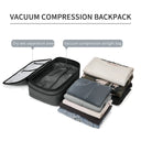 Men Travel Backpack Vacuum Compression 17 Inch Laptop Backpack