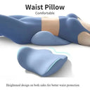 Special Lumbar Support Cushion Sleep Lumbar Pillow Ergonomic Soft Comfortable Memory Cotton Bed Lumbar Protrusion Back Support