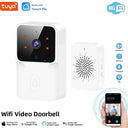 Tuya WiFi Video Doorbell Rechargeable Battery Two Way Audio
