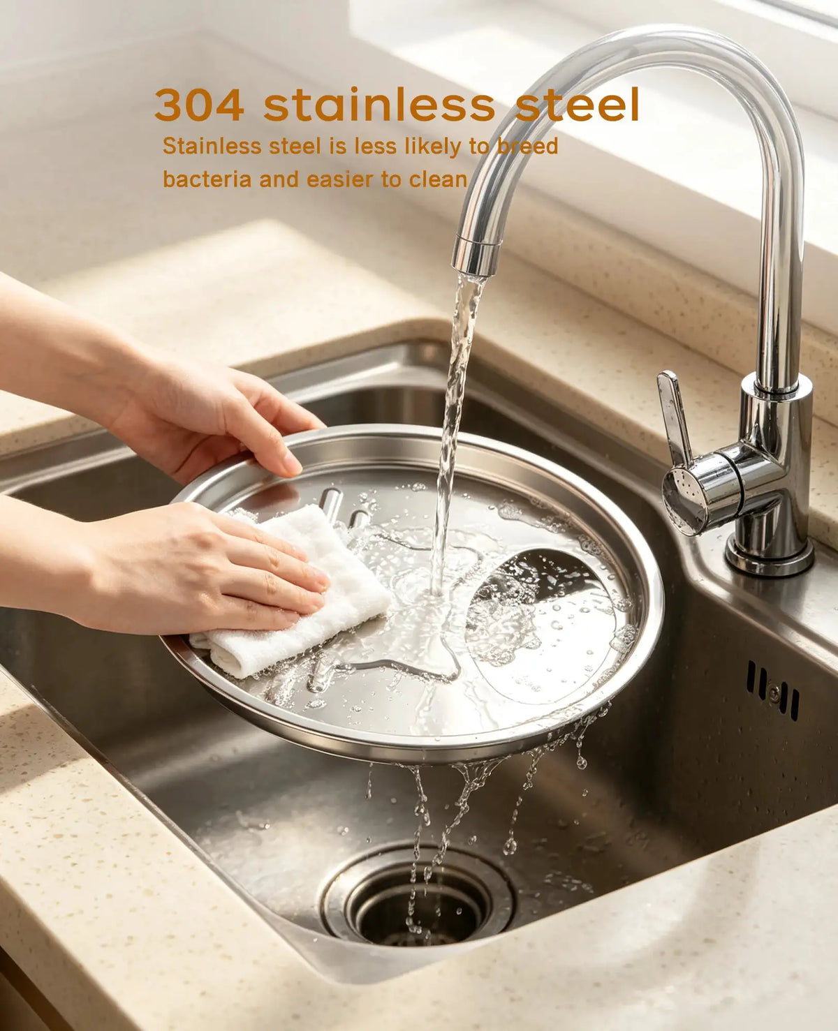 Cordless Wider Tray Dog Water Fountain, 4000mAh Battery Operated Dog Water Bowl Dispenser with Motion Sensor, Stainless Steel Pet Water Fountain for Multi-Pets, Easy Setup & Clean, 2.2L