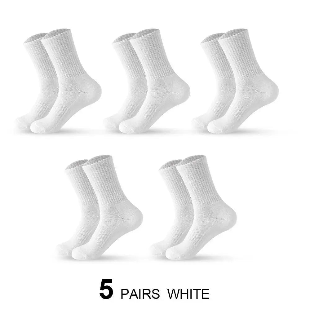 5 Pair Cotton Blend Socks For Daily Use Comfort Pack