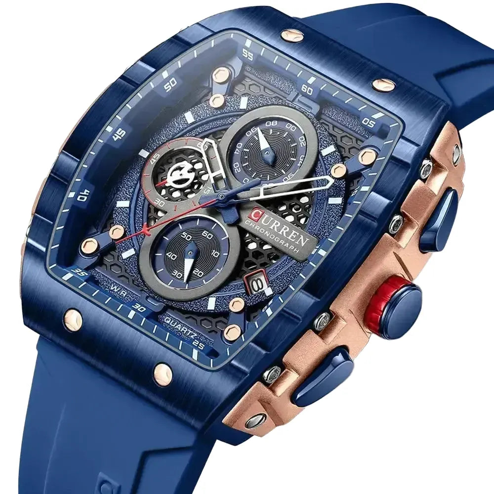 Luminous Large Dial Watch for Men Chrono — product view 1