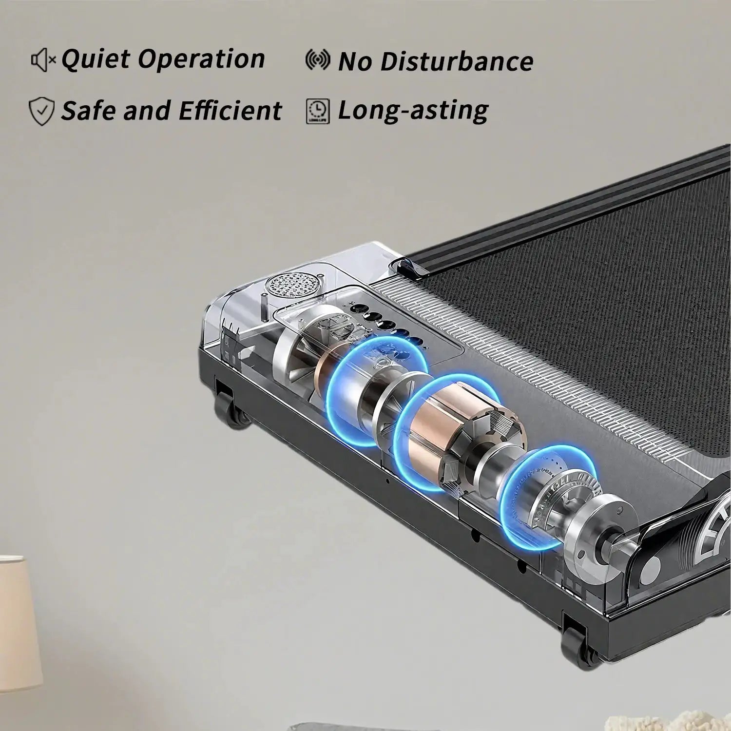 Portable Fitness Smart Walking Pad Treadmill LED Display Home Use Electric Manual Incline Adjustment Calories