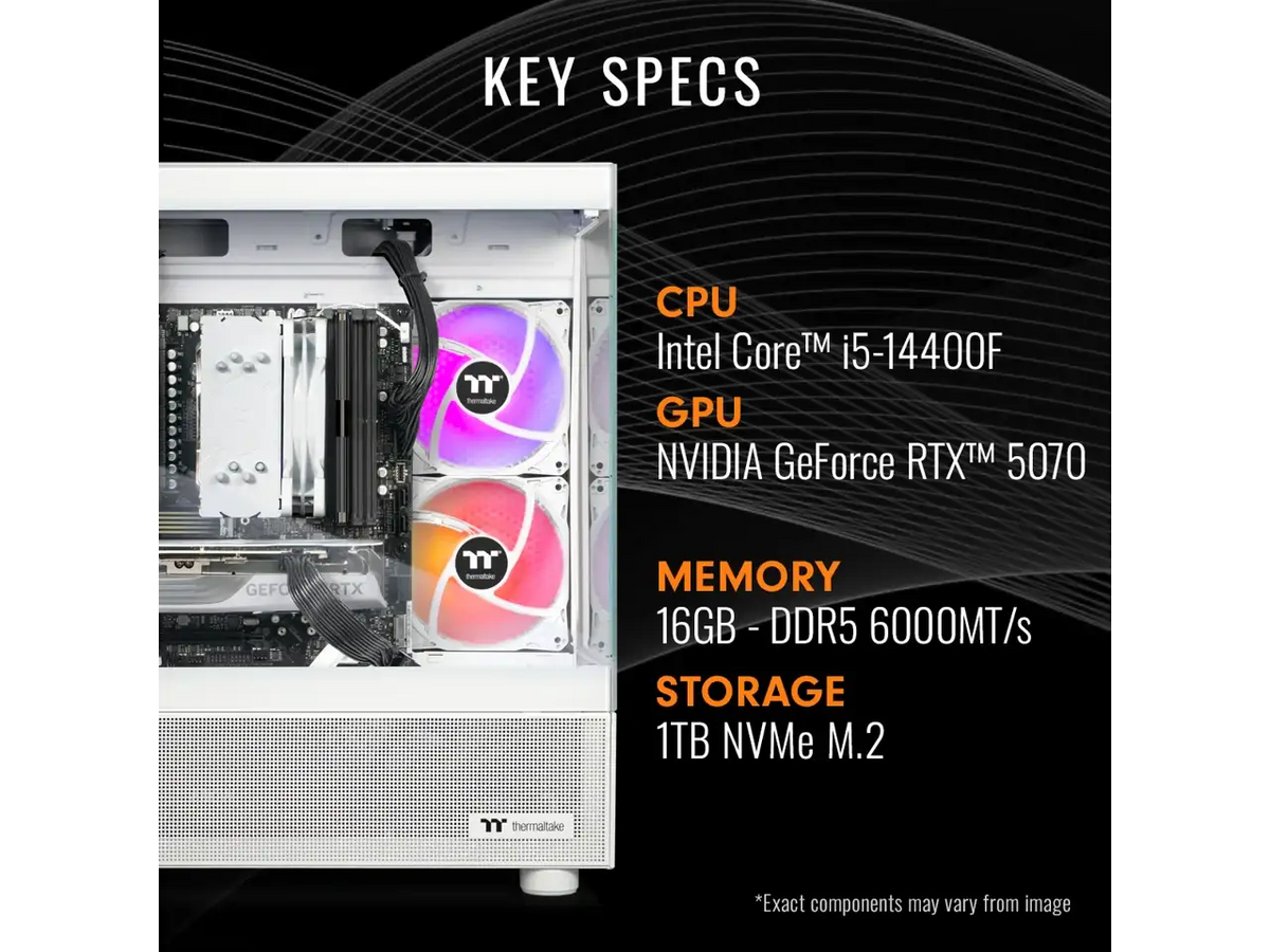 Thermaltake Gaming Desktop RTX 5070