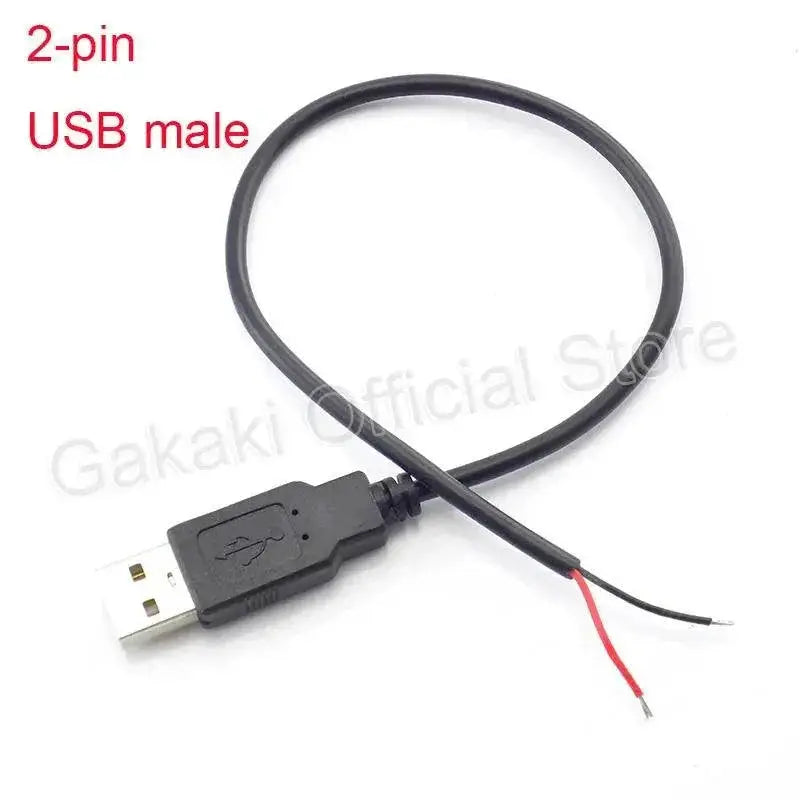 5V USB Cable Kit Ultimate DIY Charging Solution Kit