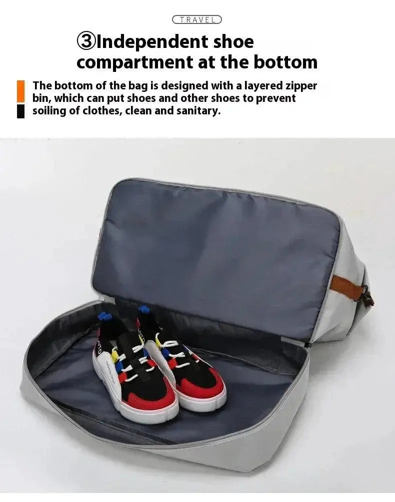 Travel Gym Bag Portable Duffle Carry On Fitness And Travel