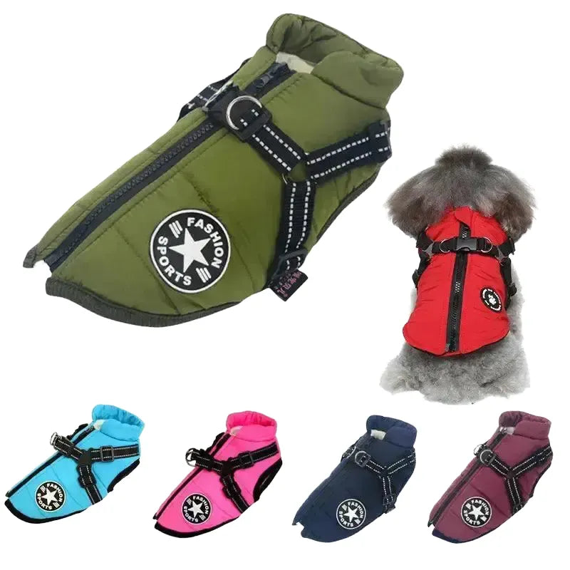 Keeps Warm Dog Coat for Large Breeds — product view 1