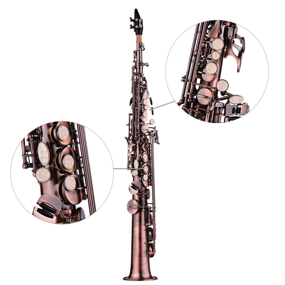 Wooden Brass Straight Soprano