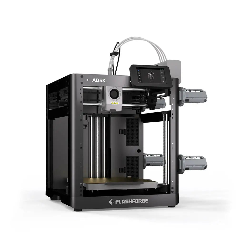 FLASHFORGE AD5X 3d Printer Multi-Color Printing Intelligent Filament System One-Click Auto Leveling Group Control