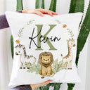 Personalized Animal Name Pillowcase Eco-Friendly Polyester Cover