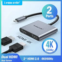 Dual 4K USB-C Docking Station For Office