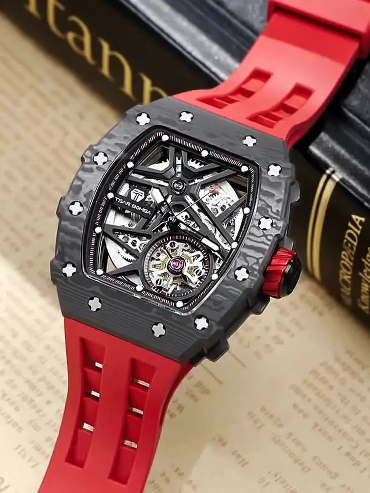 Automatic Skeleton Tonneau Watch — product image 5