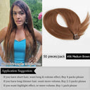 Luxurious Remy Hair Extensions Vibrant Colors Available