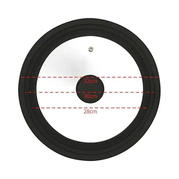 Silicone Glass Lids Multifunctional for Pots and Pans Set