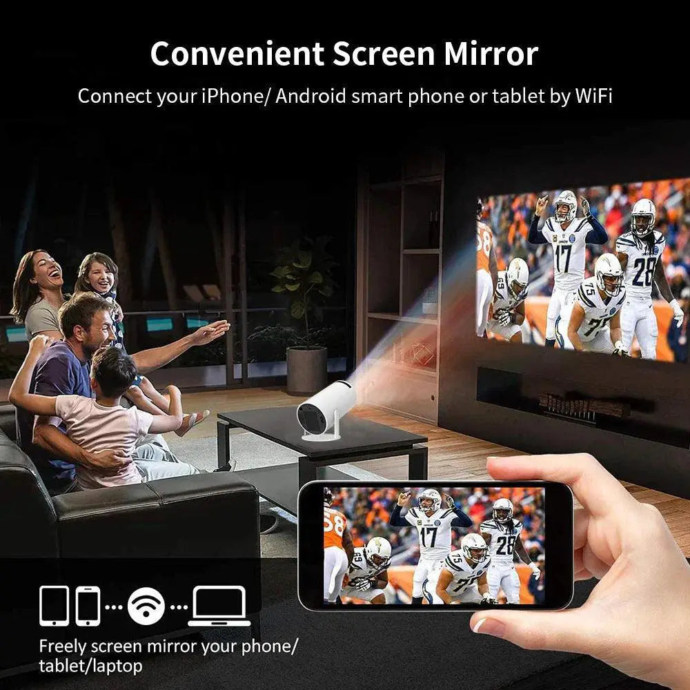 Salange Smart Projector for Ultimate Home Cinema Experience