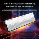 JUHOR DDR5 RAM 16GB 32GB 5600MHz 7200MHz Gaming Memory