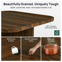 Wooden Square Coffee Table