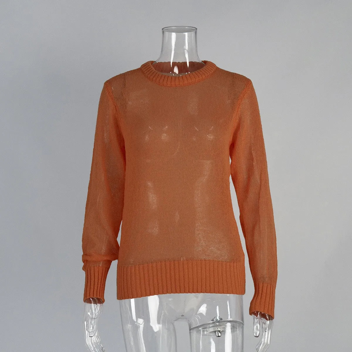 Crewneck Regular Fit Spring Sweater