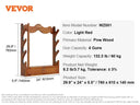 SucceBuy Wood Gun Rack Wall Mount Guns
