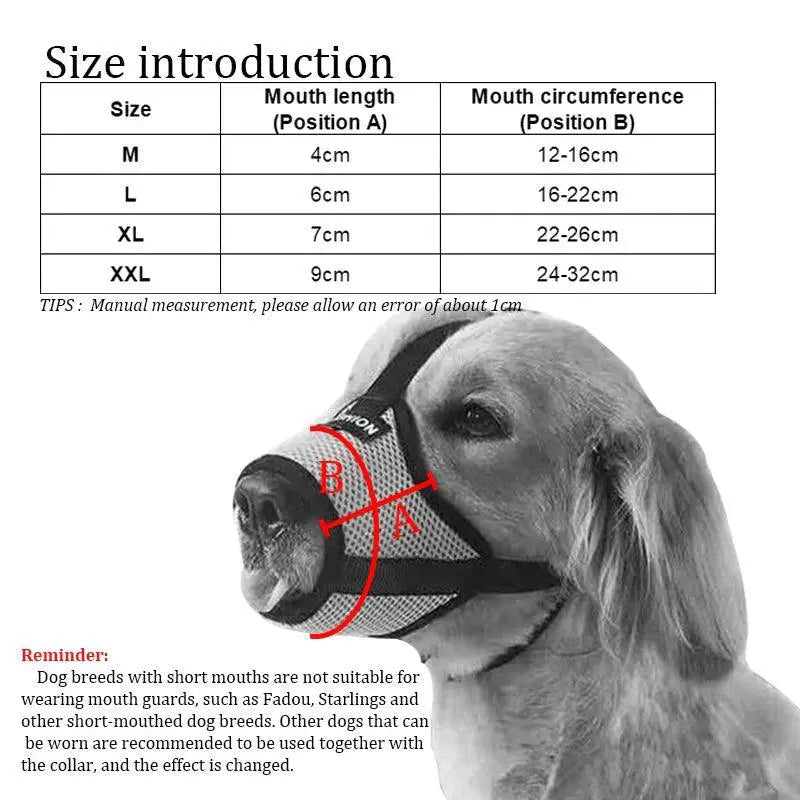 Adjustable Dog Muzzle And Pet Heating Pad Safe Dog Solution