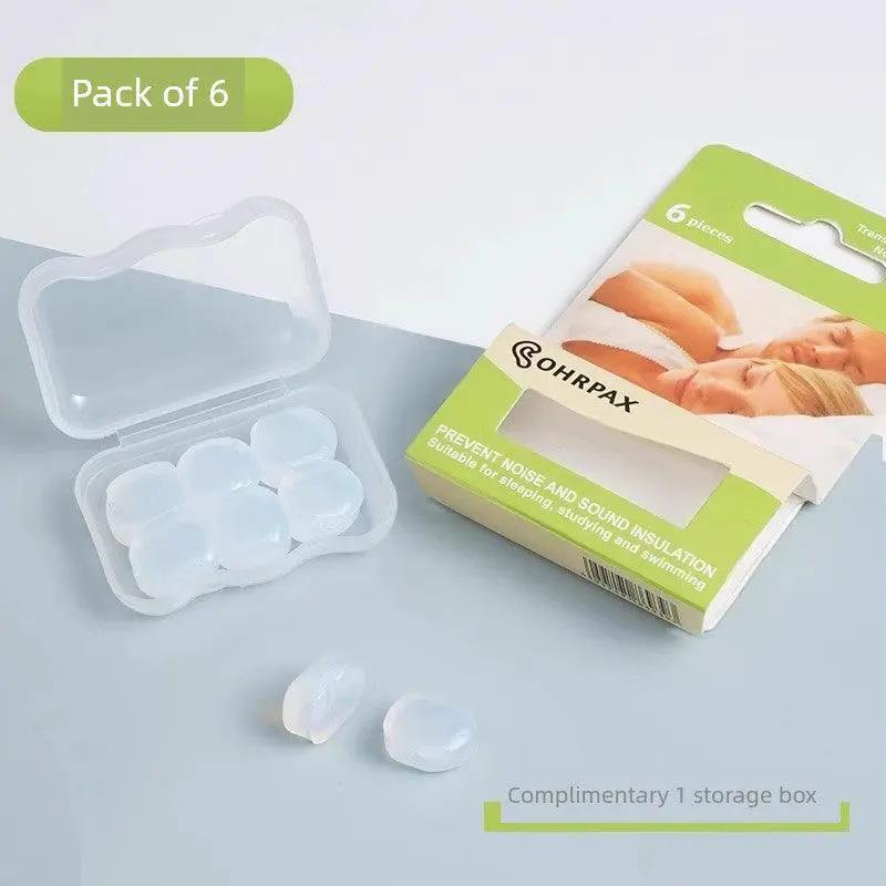 Silicone Mud Soundproof Earplugs for Noise Reduction