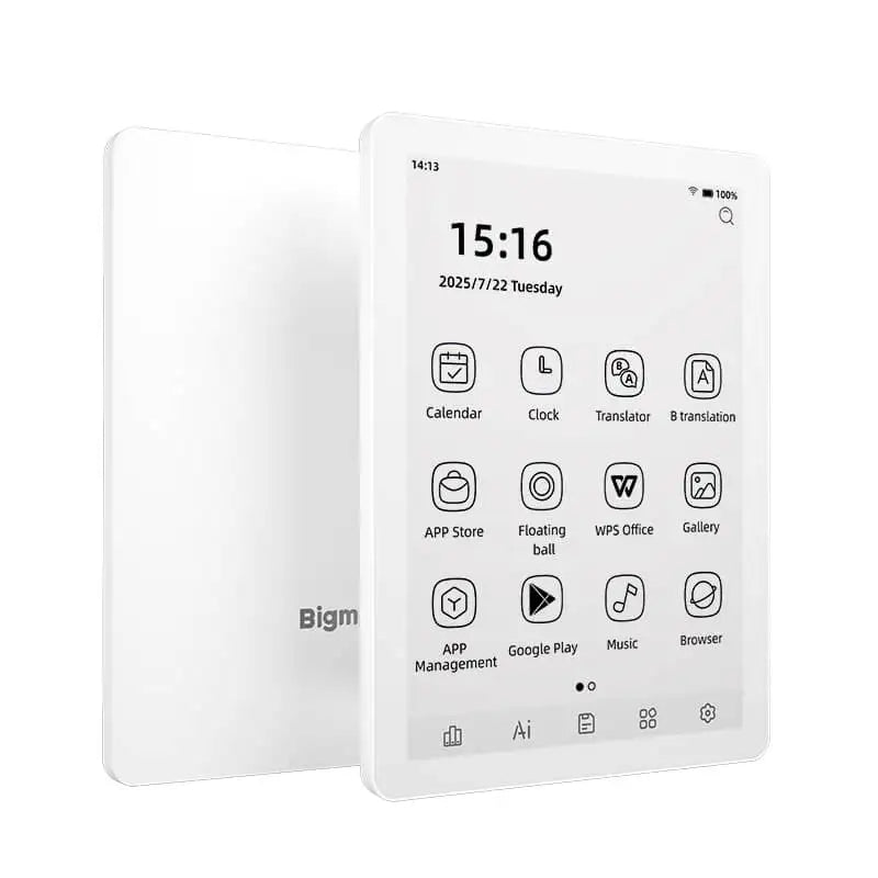 Bigme B Black White E-ink