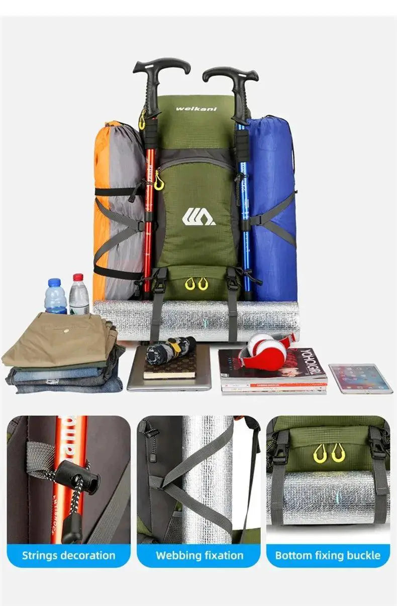 Large Capacity Hiking Backpack for Men — product view 17